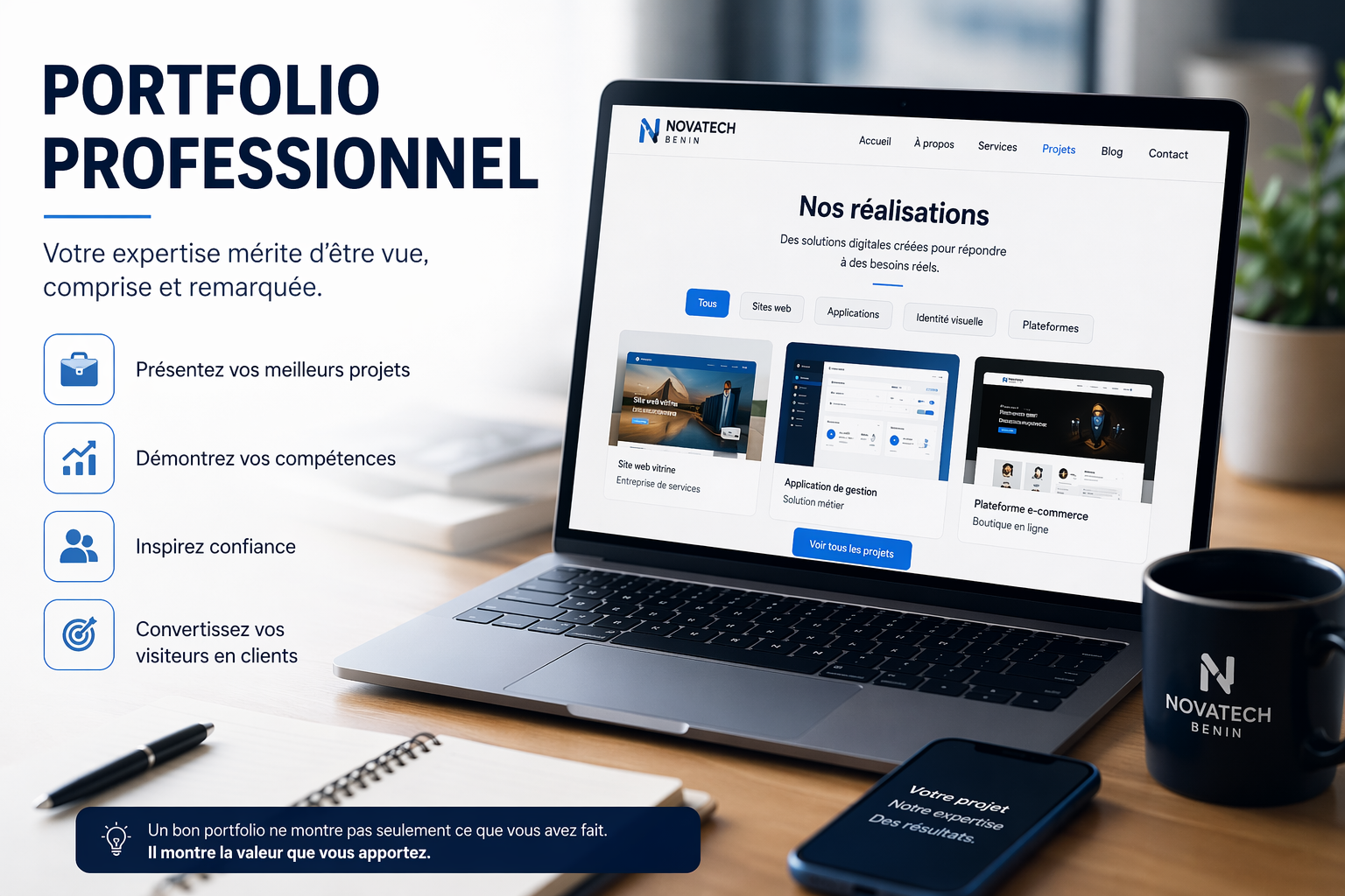 Portfolio professionnel : pourquoi il est essentiel et comment le construire efficacement
